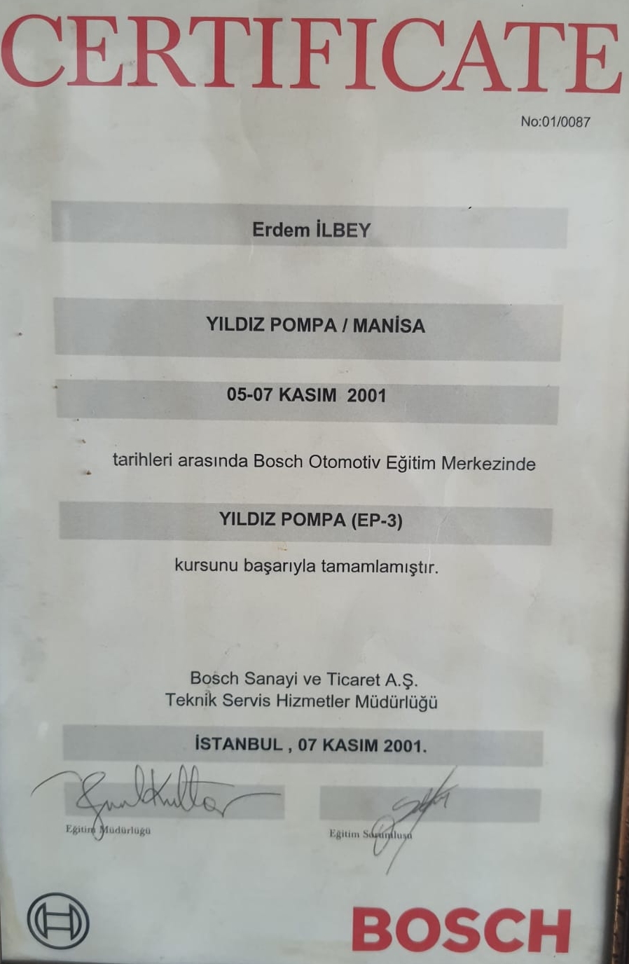 Manisa dizel enseksiyon sistemleri